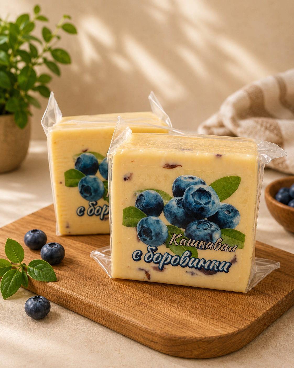 Кашкавал с боровинки
